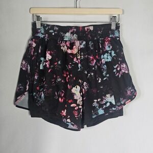 Avia Women's Running Shorts Floral Print Activewear Athletic S (4-6)